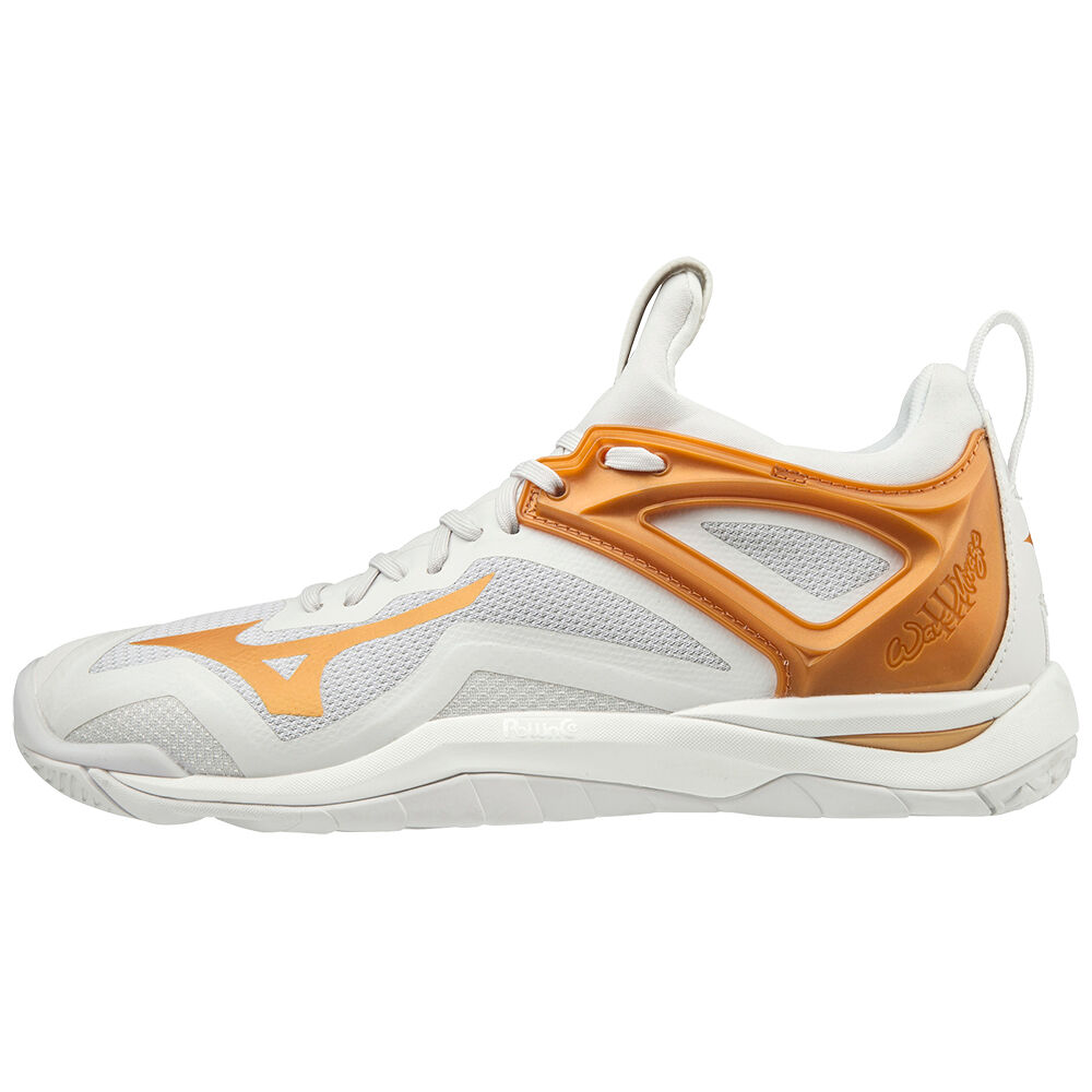 Scarpe Da Pallamano Mizuno WAVE MIRAGE 3 Donna - Bianche - 30458-OSGU